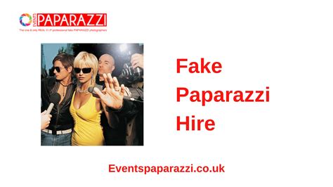 are paparazzi fake